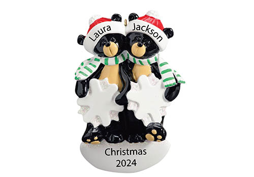 Personalized First Christmas Ornament for Couples 2025