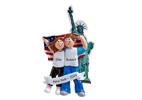 Personalized London Christmas Ornament 2025