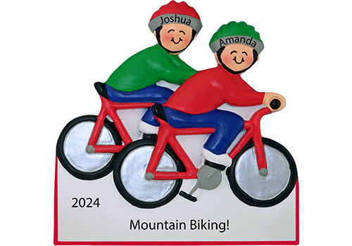 Bike Ornament Personalized Christmas Gifts 2025